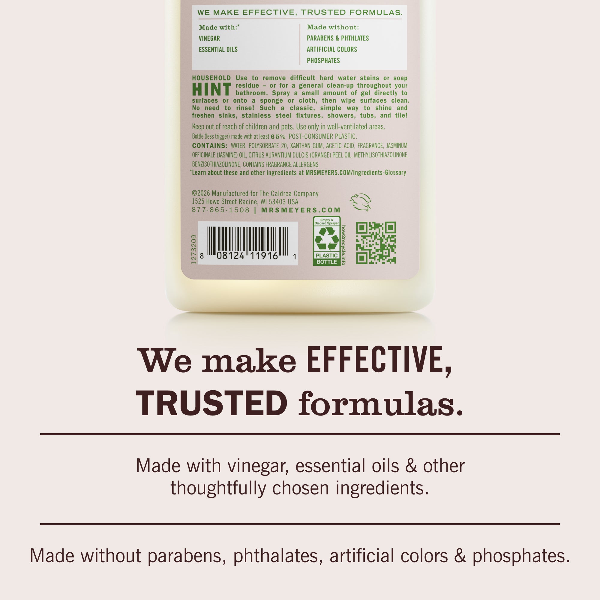 Apple Blossom Vinegar Gel Cleaning Spray - Image 5
