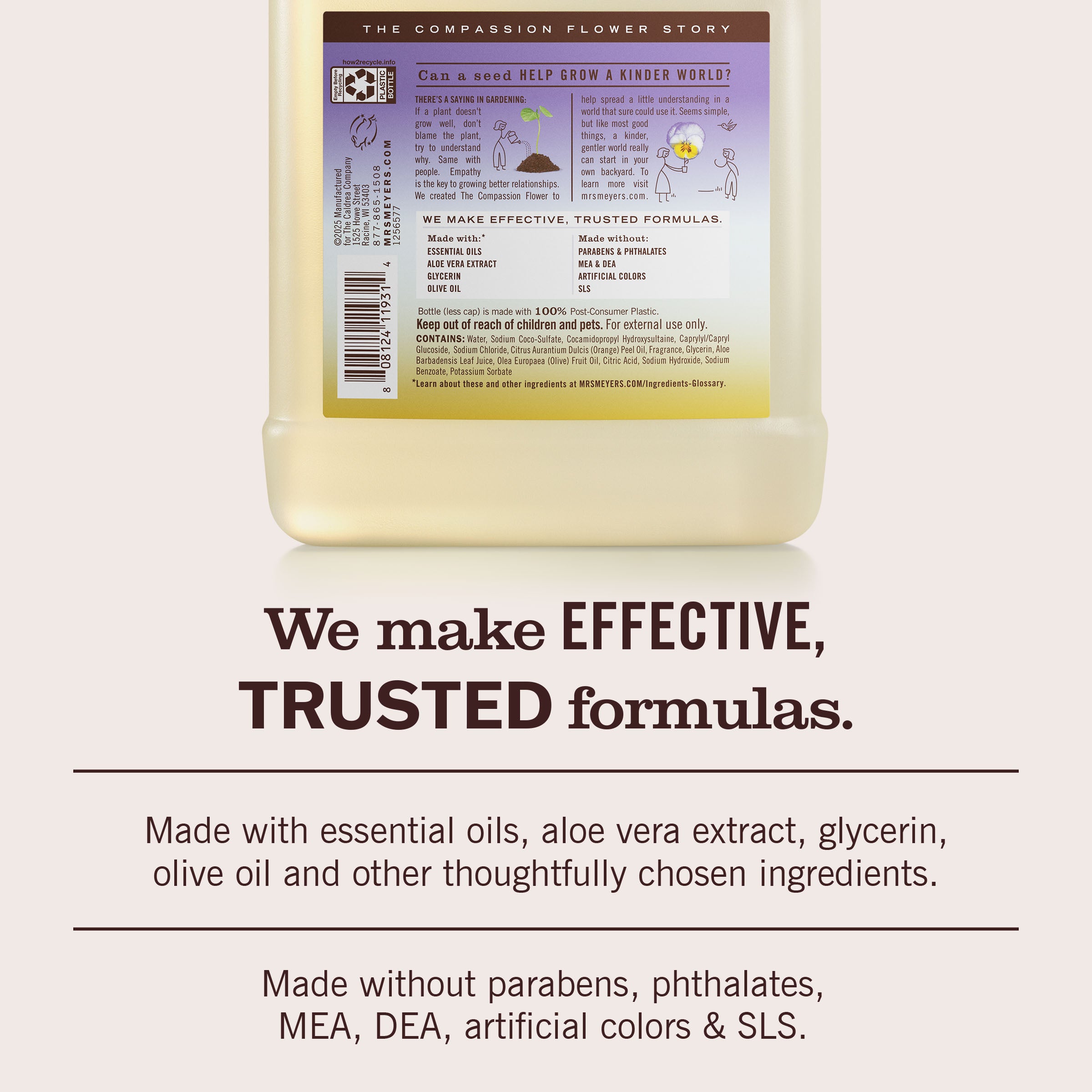 Compassion Flower Liquid Hand Soap Refill - Image 7